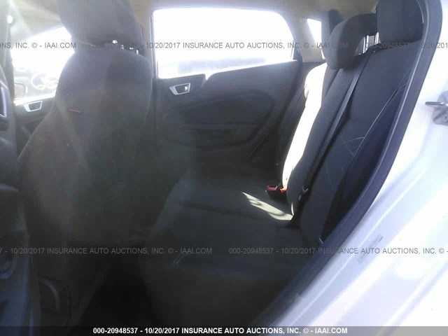 3FADP4EJ4FM167530 - 2015 FORD FIESTA SE WHITE photo 8