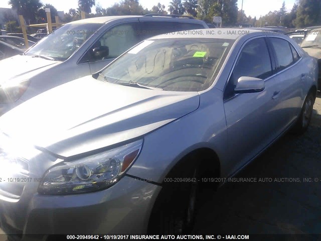 1G11C5SA4DF238167 - 2013 CHEVROLET MALIBU 1LT SILVER photo 2