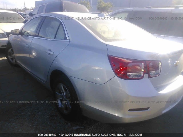 1G11C5SA4DF238167 - 2013 CHEVROLET MALIBU 1LT SILVER photo 3