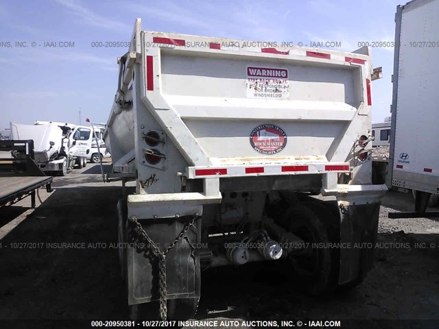 1C93436223S770022 - 2003 CONSTRUCTION TRAILER SPEC END DUMP  WHITE photo 8