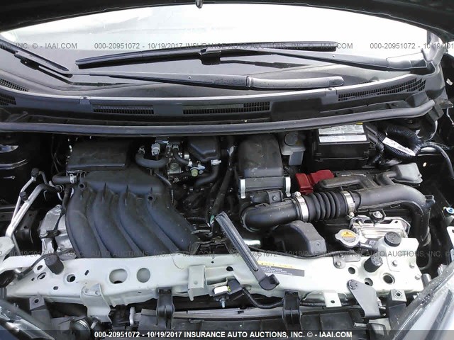 3N1CE2CP3HL353806 - 2017 NISSAN VERSA NOTE S/S PLUS/SV/SL/SR BLACK photo 10