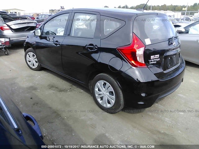 3N1CE2CP3HL353806 - 2017 NISSAN VERSA NOTE S/S PLUS/SV/SL/SR BLACK photo 3