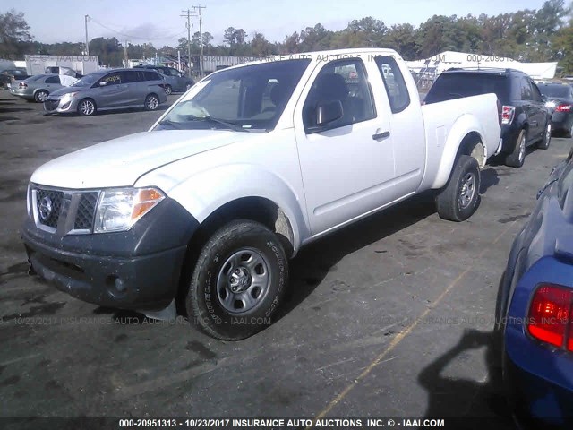 1N6BD06T18C435714 - 2008 NISSAN FRONTIER KING CAB XE/KING CAB SE WHITE photo 2