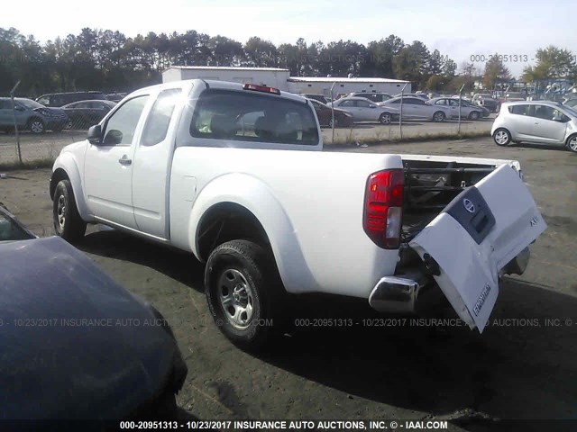 1N6BD06T18C435714 - 2008 NISSAN FRONTIER KING CAB XE/KING CAB SE WHITE photo 3