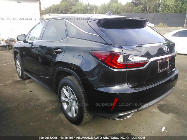 2T2ZZMCA6HC060600 - 2017 LEXUS RX 350/BASE/F SPORT BLACK photo 3