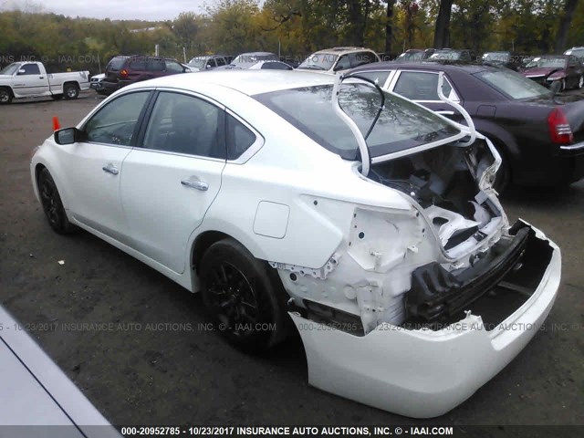 1N4AL3AP8FC295662 - 2015 NISSAN ALTIMA 2.5/S/SV/SL WHITE photo 3