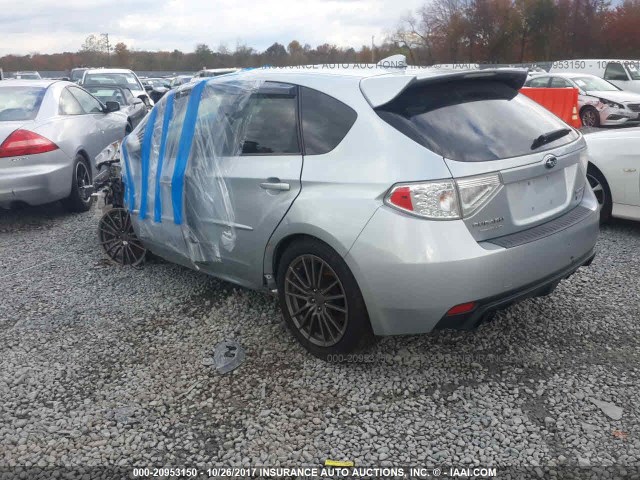 JF1GR7E68DG823207 - 2013 SUBARU IMPREZA WRX SILVER photo 3