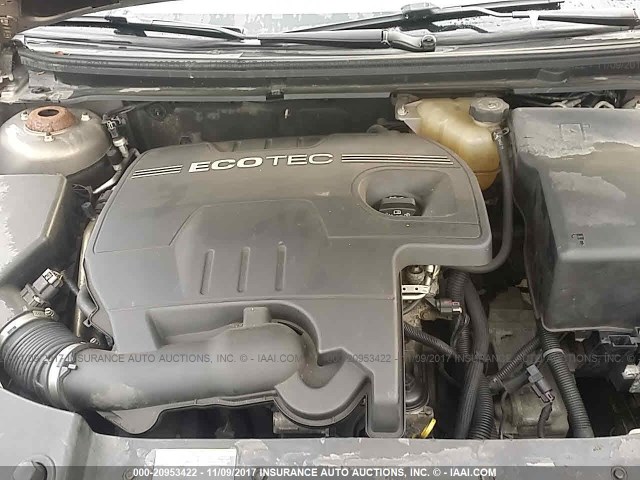 1G1ZG57B38F247151 - 2008 CHEVROLET MALIBU LS ყავისფერი ფოტო 10
