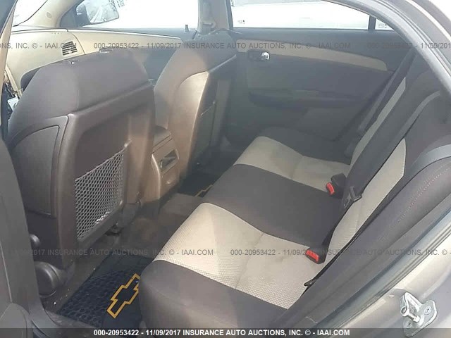 1G1ZG57B38F247151 - 2008 CHEVROLET MALIBU LS ყავისფერი ფოტო 8