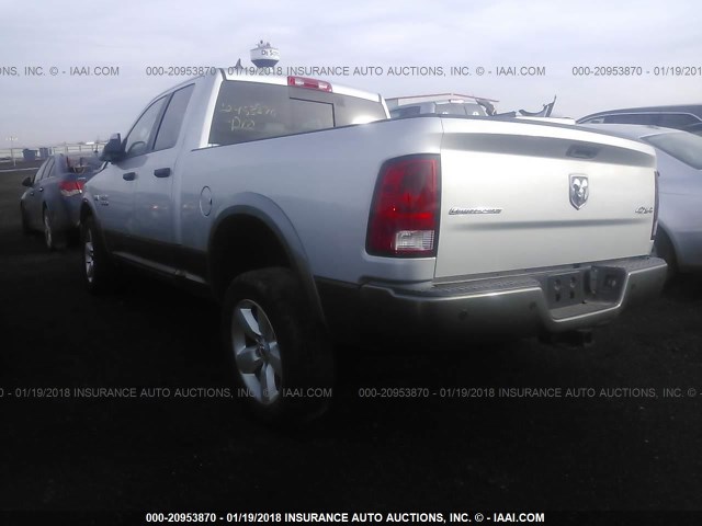 1C6RR7GT8DS560453 - 2013 RAM 1500 SLT SILVER photo 3