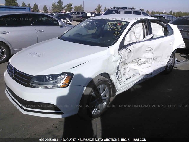 3VW2B7AJ7HM302099 - 2017 VOLKSWAGEN JETTA S 白色 照片 2