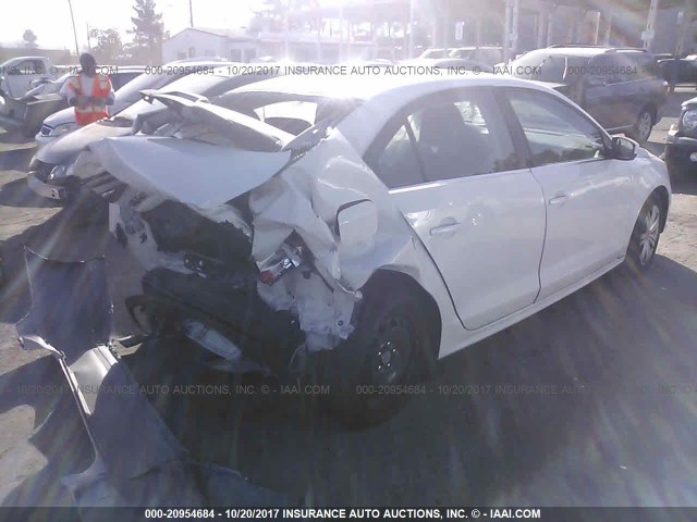 3VW2B7AJ7HM302099 - 2017 VOLKSWAGEN JETTA S 白色 照片 4