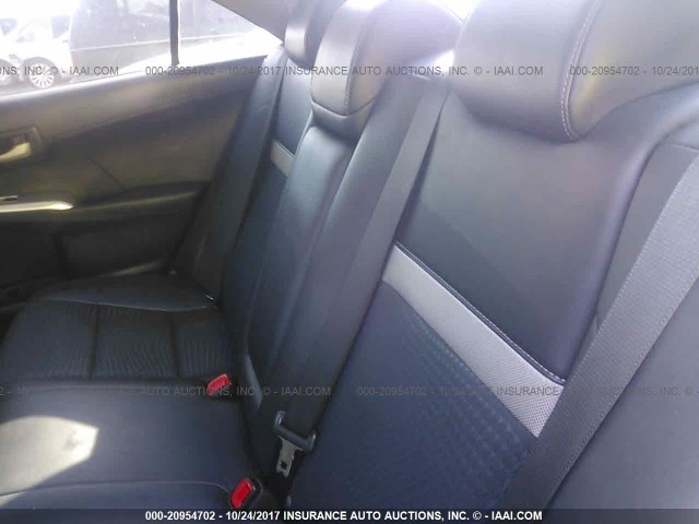 4T1BF1FK9CU177421 - 2012 TOYOTA CAMRY SE/LE/XLE BLACK photo 8