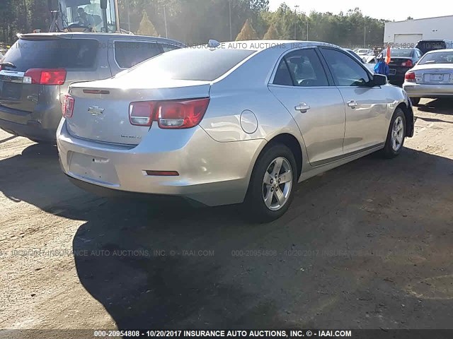 1G11C5SA2DF200629 - 2013 CHEVROLET MALIBU 1LT SILVER photo 4
