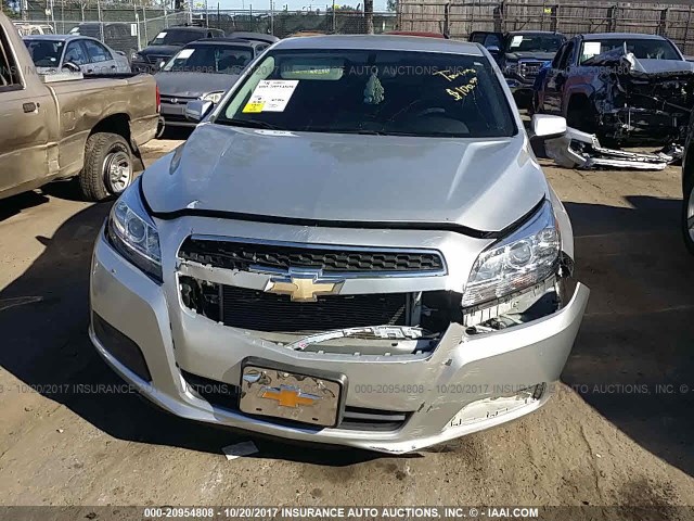 1G11C5SA2DF200629 - 2013 CHEVROLET MALIBU 1LT SILVER photo 6