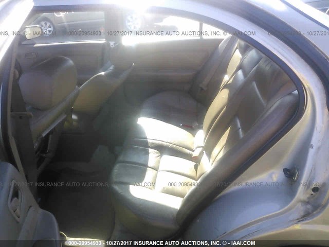 JN1CA21A0XT705504 - 1999 NISSAN MAXIMA GLE/GXE/SE GOLD photo 8