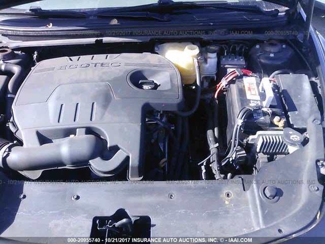 1G1ZB5E14BF281261 - 2011 CHEVROLET MALIBU LS BLACK photo 10