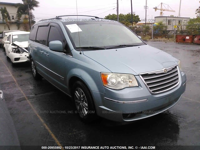 2A4RR5D13AR286408 - 2010 CHRYSLER TOWN & COUNTRY TOURING BLUE photo 1