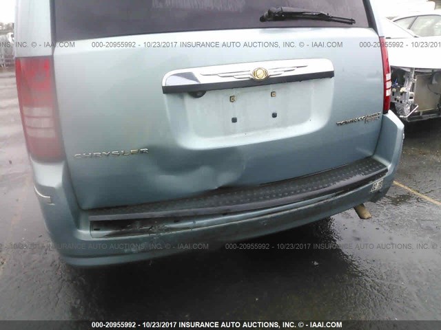 2A4RR5D13AR286408 - 2010 CHRYSLER TOWN & COUNTRY TOURING BLUE photo 6
