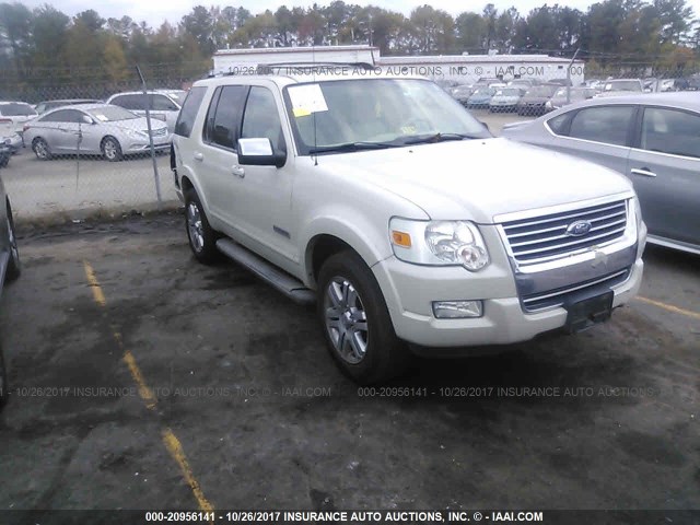 1FMEU65826UA87571 - 2006 FORD EXPLORER LIMITED Ақ фото 1