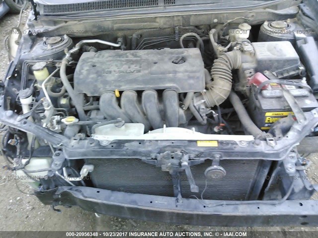 2T1KR32E98C708936 - 2008 TOYOTA COROLLA MATRIX XR BLACK photo 10