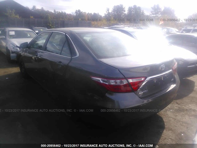 4T1BF1FK3HU648177 - 2017 TOYOTA CAMRY LE/XLE/SE/XSE GRAY photo 3