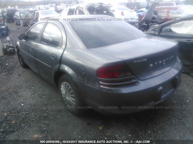 1B3EL36T24N134485 - 2004 DODGE STRATUS SE GRAY photo 3