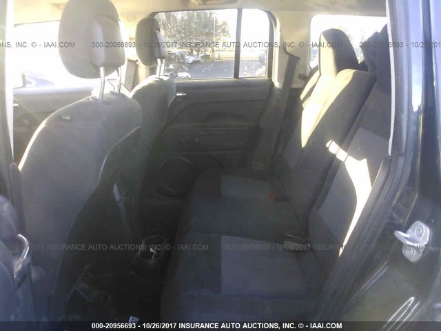 1C4NJPBA4ED585232 - 2014 JEEP PATRIOT SPORT BLUE photo 8