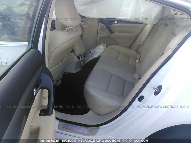 19UUA8F50EA004715 - 2014 ACURA TL TECH WHITE photo 8