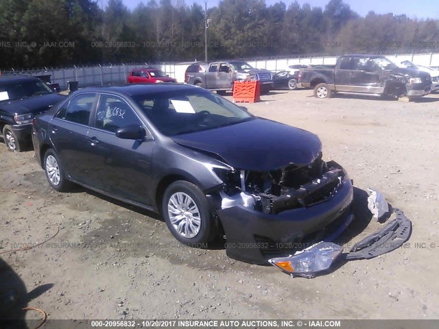 4T4BF1FK7CR198161 - 2012 TOYOTA CAMRY SE/LE/XLE ნაცრისფერი ფოტო 1