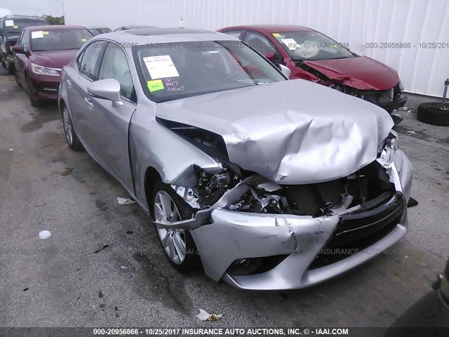 JTHBA1D24G5002613 - 2016 LEXUS IS 200T GRAY photo 1