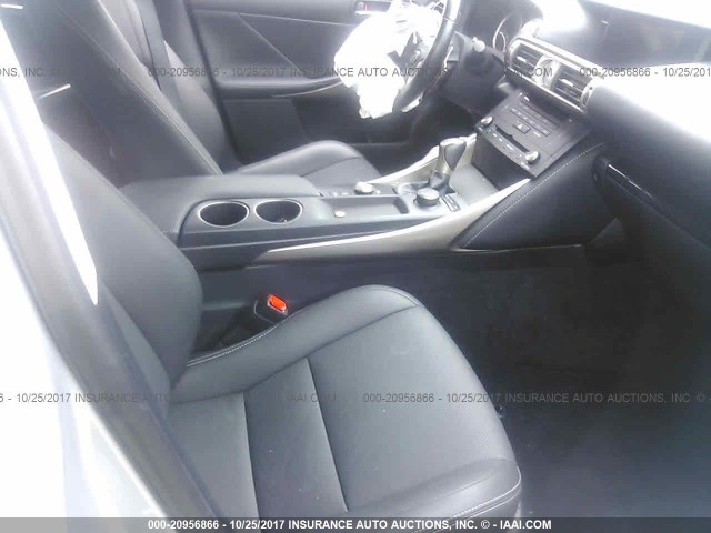 JTHBA1D24G5002613 - 2016 LEXUS IS 200T GRAY photo 5