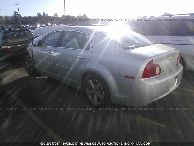 1G1ZC5E06CF212187 - 2012 CHEVROLET MALIBU 1LT 银色 照片 3