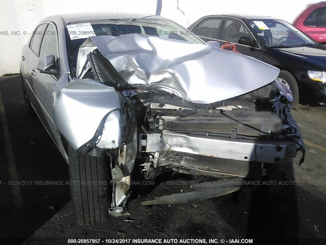 1G1ZC5E06CF212187 - 2012 CHEVROLET MALIBU 1LT 银色 照片 6