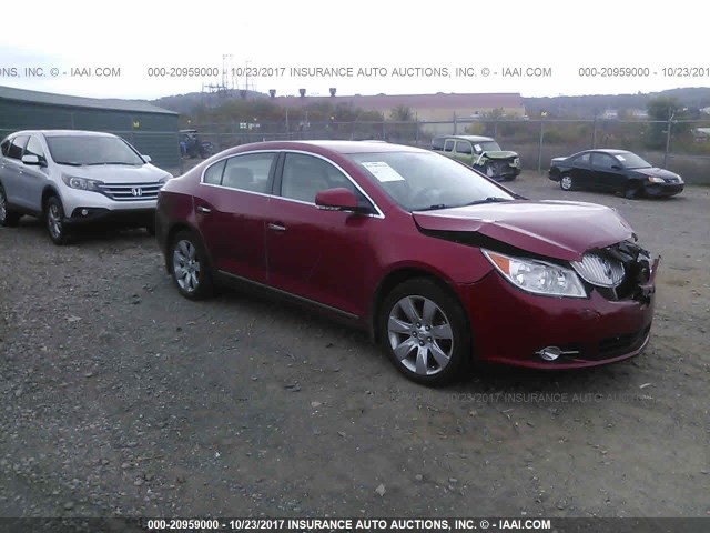 1G4GE5E39CF312153 - 2012 BUICK LACROSSE PREMIUM RED photo 1