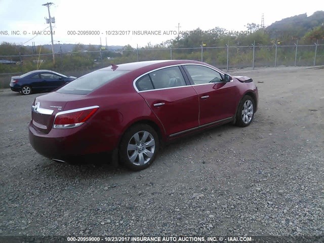 1G4GE5E39CF312153 - 2012 BUICK LACROSSE PREMIUM RED photo 4