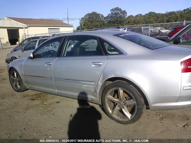 WAUMV94E19N012300 - 2009 AUDI A8 L QUATTRO SILVER photo 6