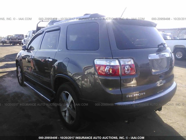 1GKKRREDXBJ132201 - 2011 GMC ACADIA SLT-1 Braun Foto 3