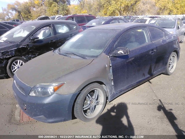 JTKDE177470178198 - 2007 TOYOTA SCION TC 深蓝色 照片 2