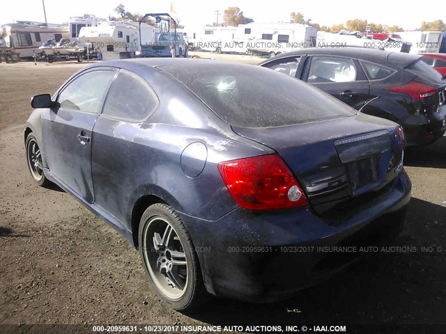 JTKDE177470178198 - 2007 TOYOTA SCION TC 深蓝色 照片 3