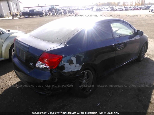 JTKDE177470178198 - 2007 TOYOTA SCION TC 深蓝色 照片 4