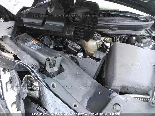 1G1ZC5E19BF217245 - 2011 CHEVROLET MALIBU 1LT GRAY photo 10