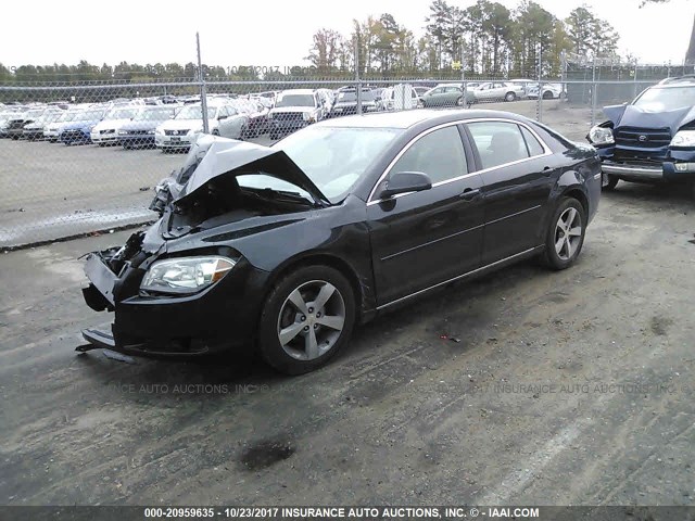 1G1ZC5E19BF217245 - 2011 CHEVROLET MALIBU 1LT GRAY photo 2