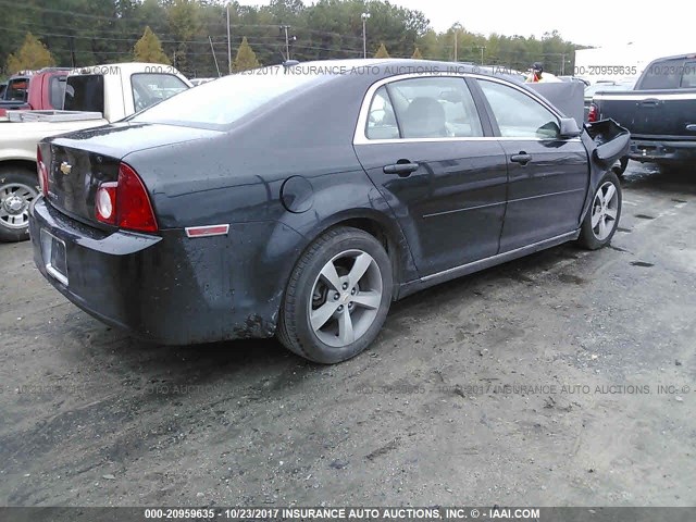 1G1ZC5E19BF217245 - 2011 CHEVROLET MALIBU 1LT GRAY photo 4