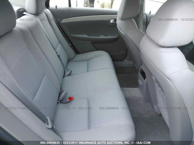 1G1ZC5E19BF217245 - 2011 CHEVROLET MALIBU 1LT GRAY photo 8