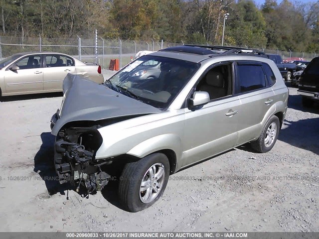 KM8JN72D36U257438 - 2006 HYUNDAI TUCSON GLS/LIMITED GOLD photo 2