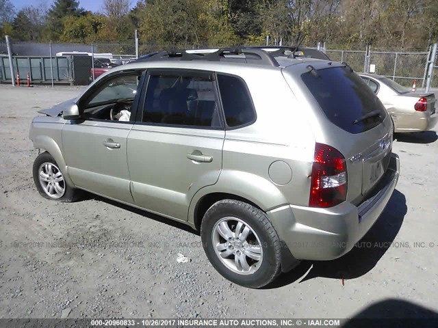 KM8JN72D36U257438 - 2006 HYUNDAI TUCSON GLS/LIMITED 金色 照片 3