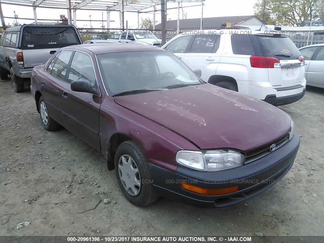 4T1SK11E5NU096528 - 1992 TOYOTA CAMRY DLX 栗色 照片 1