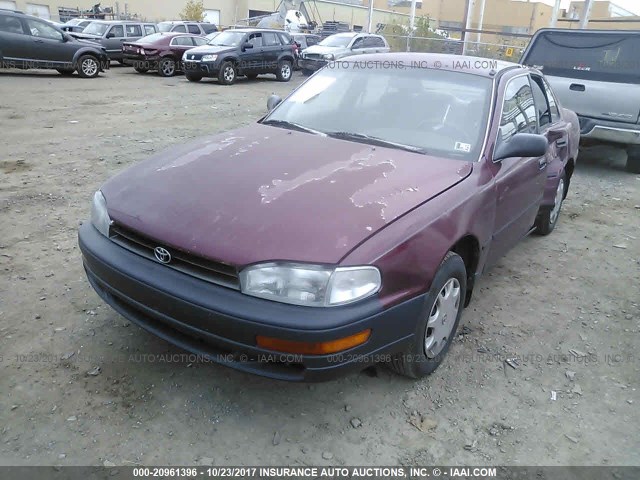 4T1SK11E5NU096528 - 1992 TOYOTA CAMRY DLX 栗色 照片 2