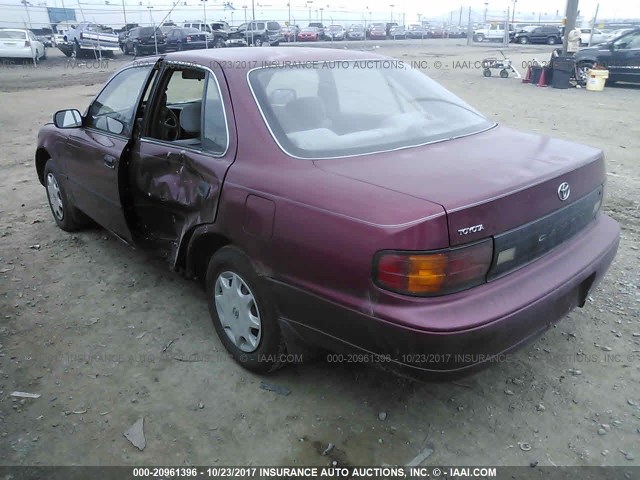 4T1SK11E5NU096528 - 1992 TOYOTA CAMRY DLX 栗色 照片 3